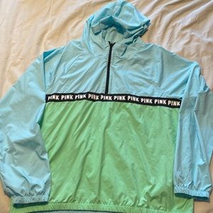 V.S Pink size M/L blue green windbreaker